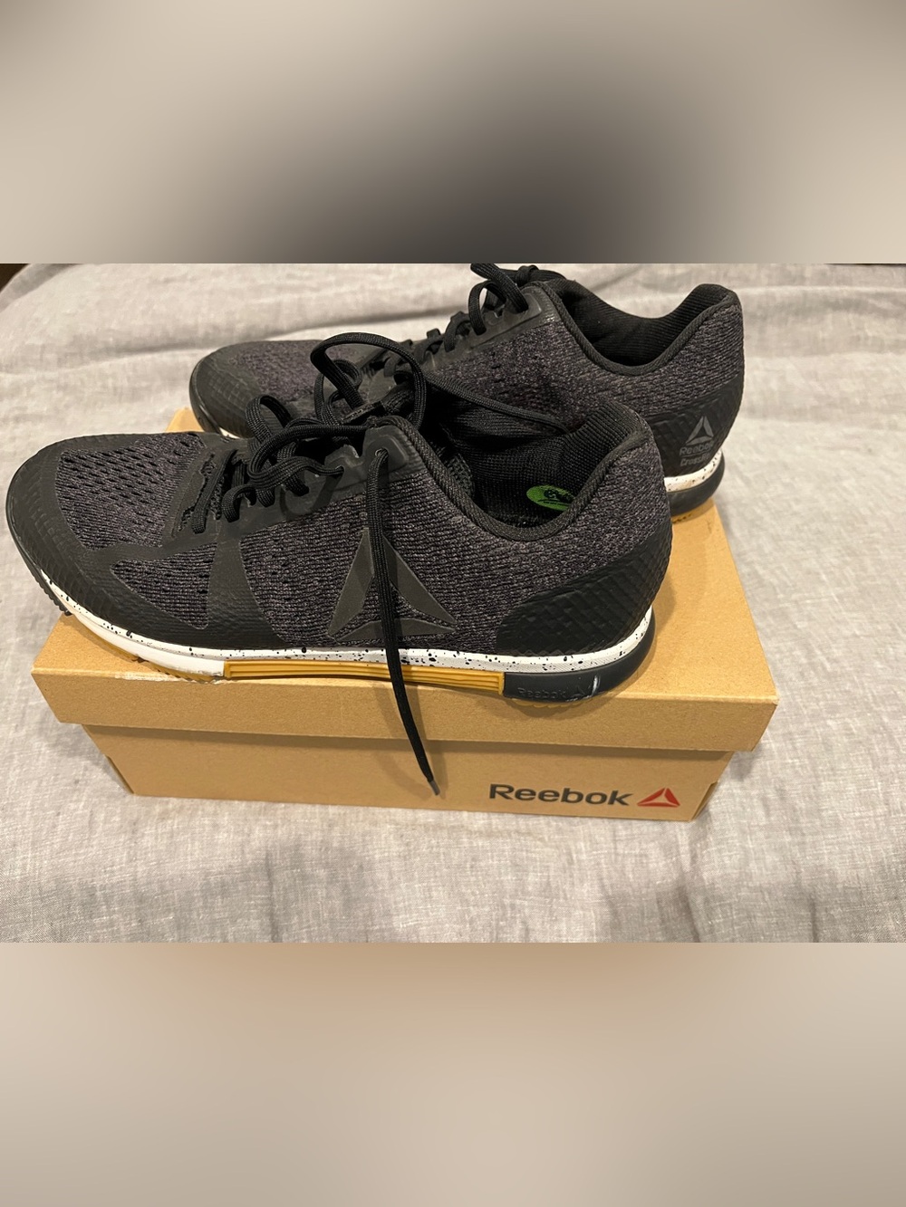 Reebok CrossFit Speed TR 2.0 Trainers Men's Size 7.5 Black Walking Running Shoes